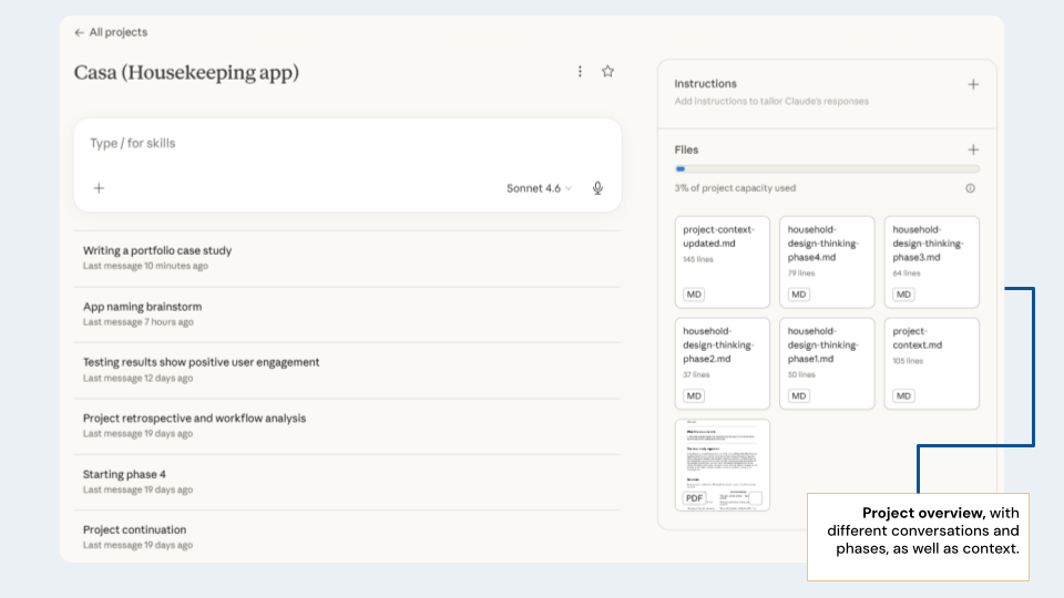 Claude Project Dashboard
